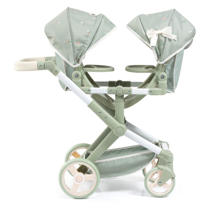 Bayer Xeo Twin Pram Soft Sage Green