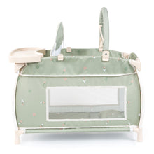 Bayer Multi Bed Doll Cot & Integrated High Chair  Soft Sage Green