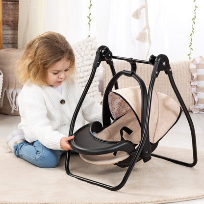 Bayer 4 in 1 High Chair with Swing Set Beige