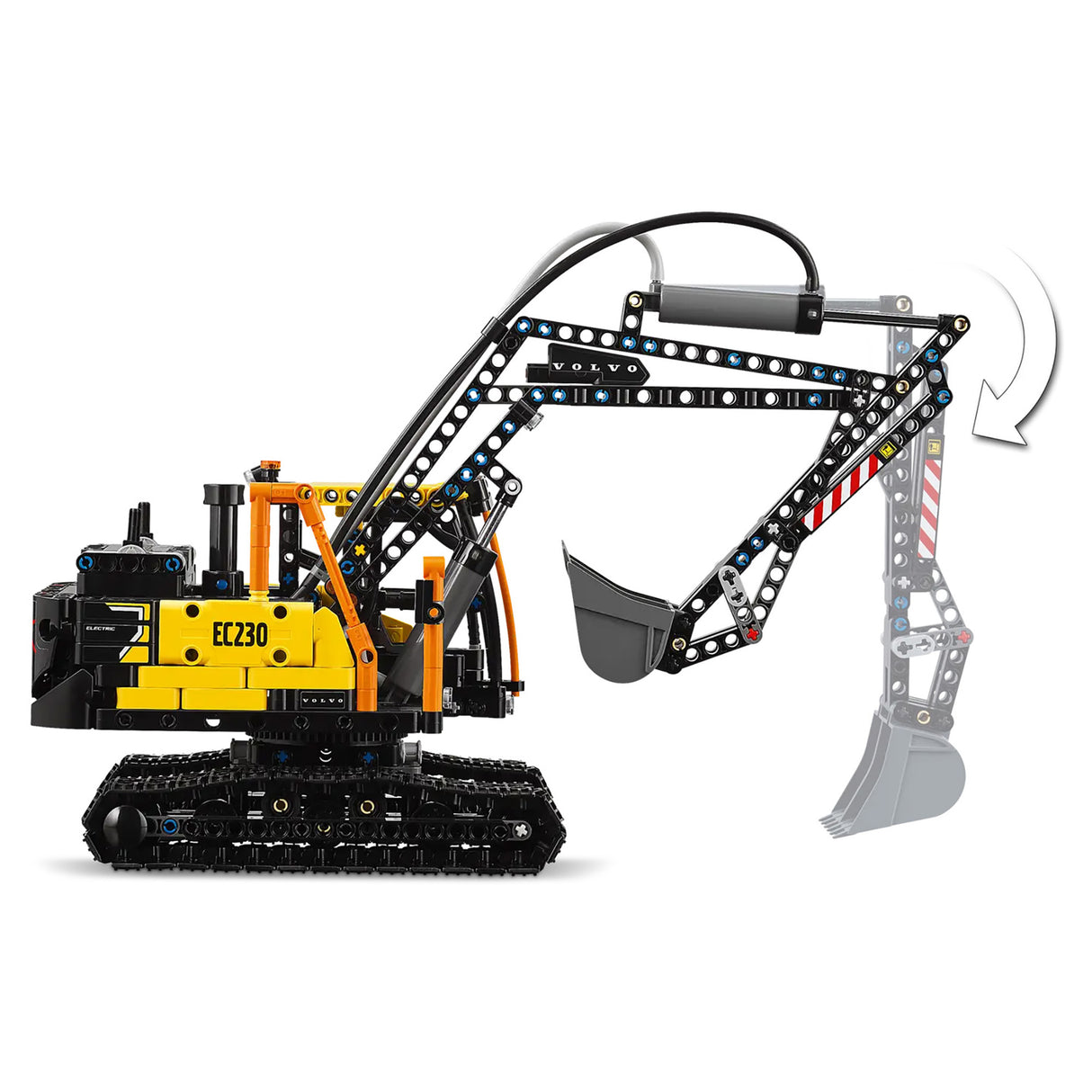 LEGO Technic Volvo FMX Truck & EC230 Electric Excavator 42175