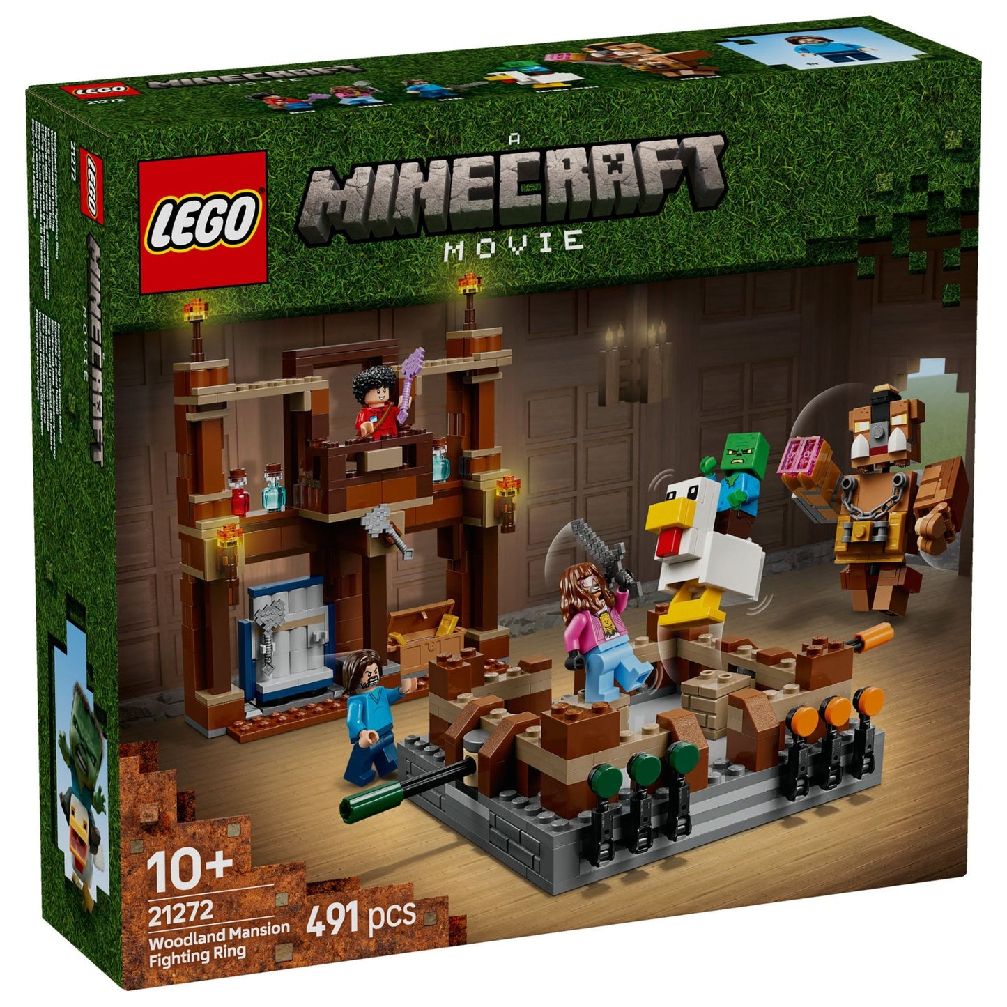 LEGO Minecraft Woodland Mansion Fighting Ring 21272