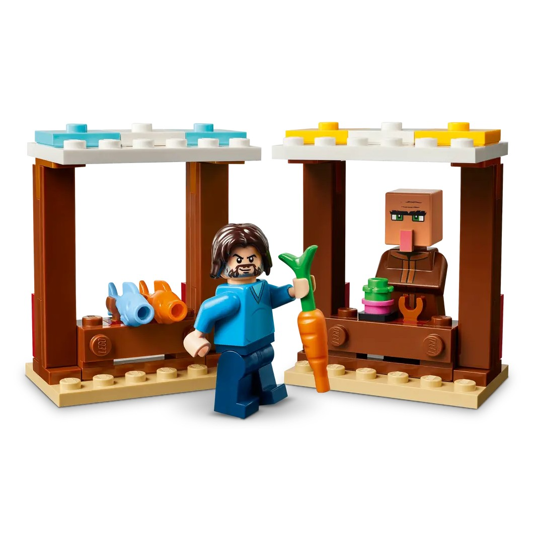 LEGO Minecraft The Ghast Balloon Village Attack 21273