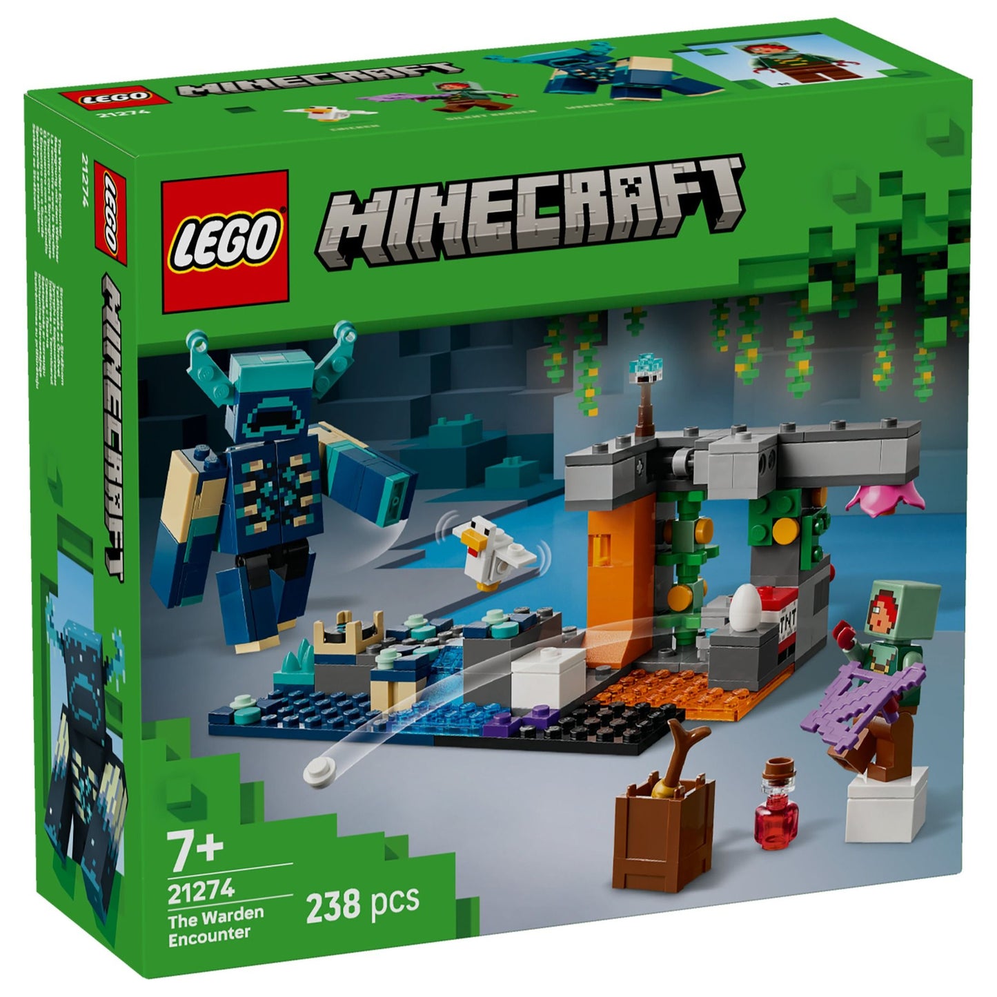 LEGO Minecraft The Warden Encounter 21274