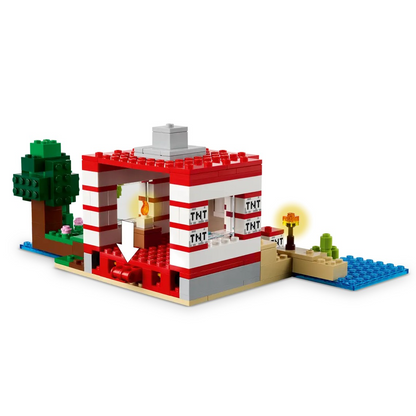 LEGO Minecraft The TNT Jungle House 21275