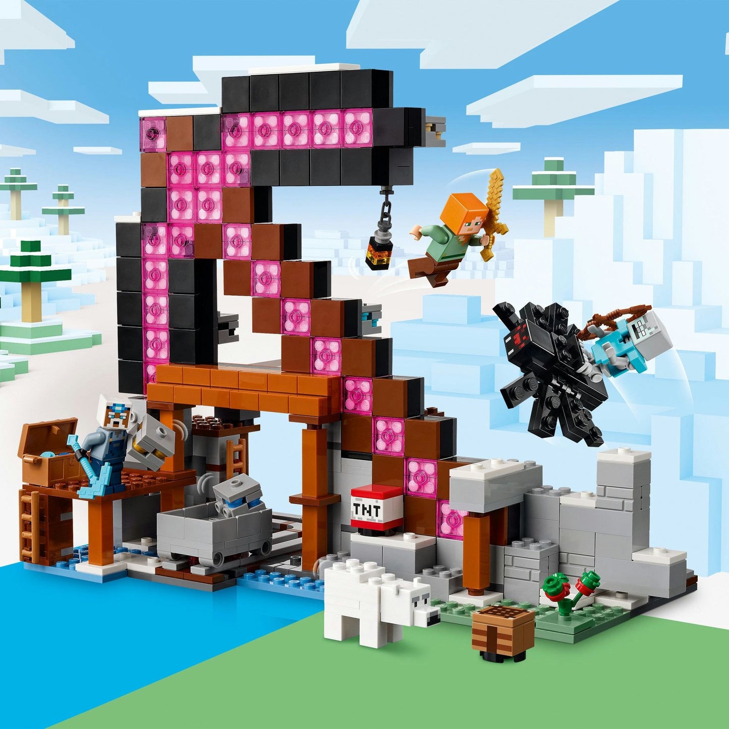 LEGO Minecraft The Pickaxe Mine 21277