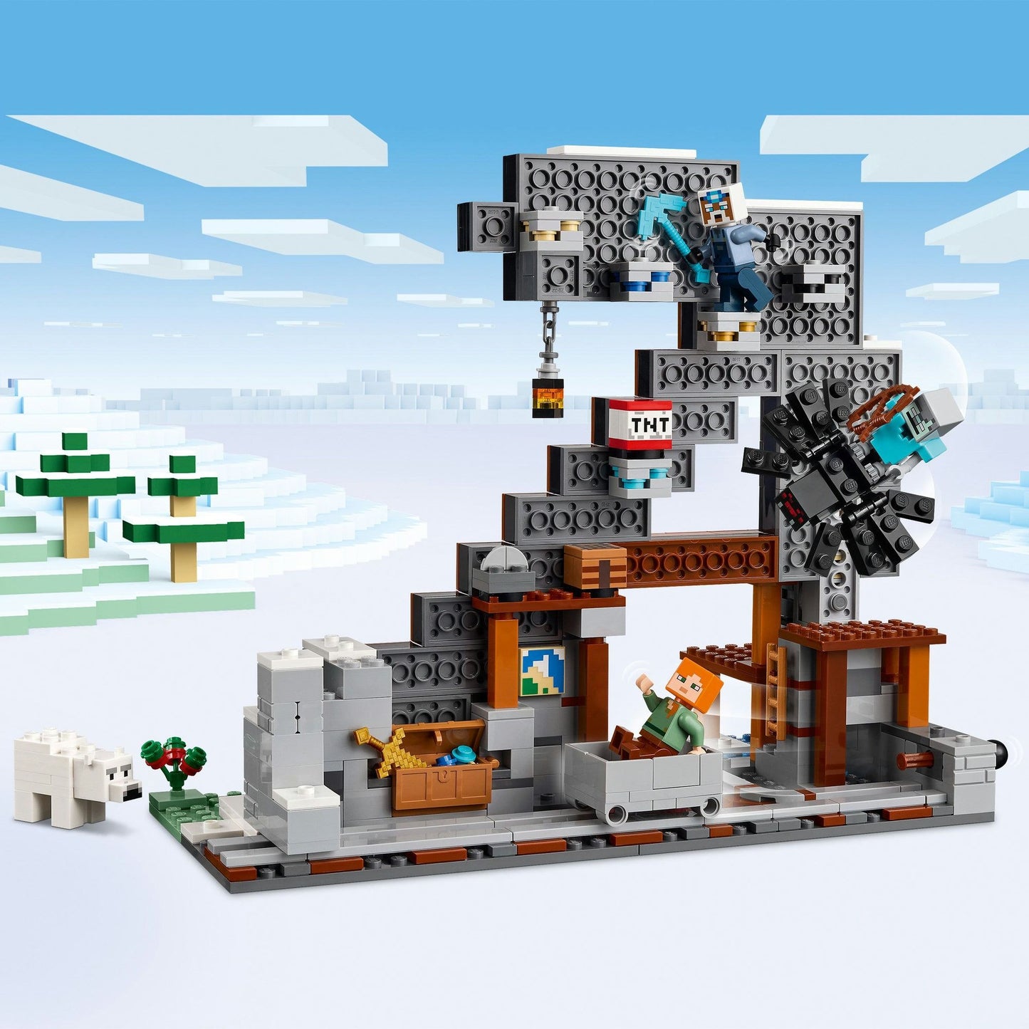 LEGO Minecraft The Pickaxe Mine 21277