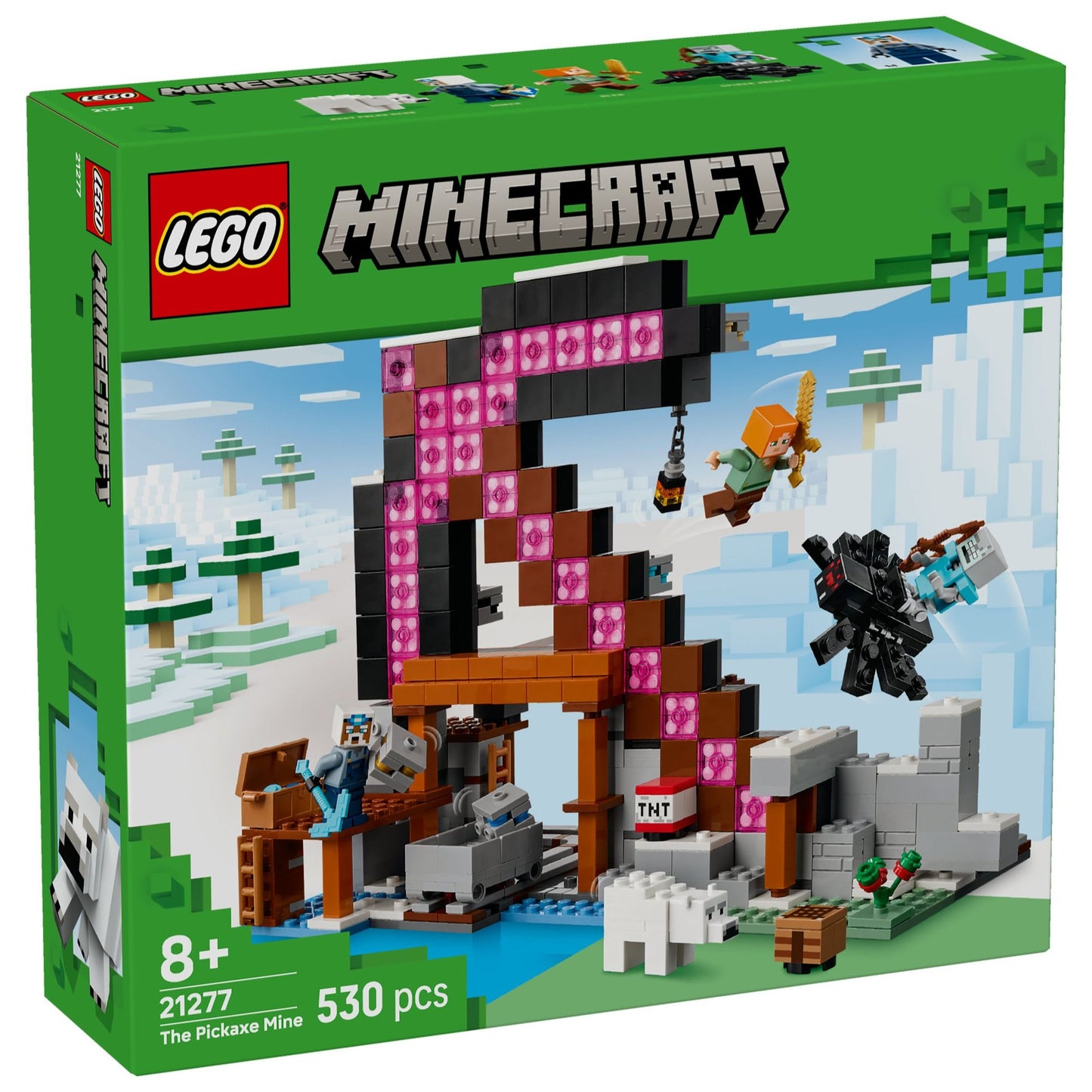 LEGO Minecraft The Pickaxe Mine 21277