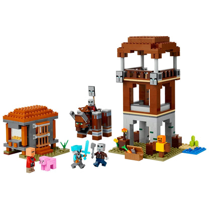 LEGO Minecraft The Pillager Outpost and Ravager 21278