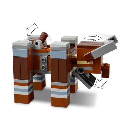 LEGO Minecraft The Pillager Outpost and Ravager 21278