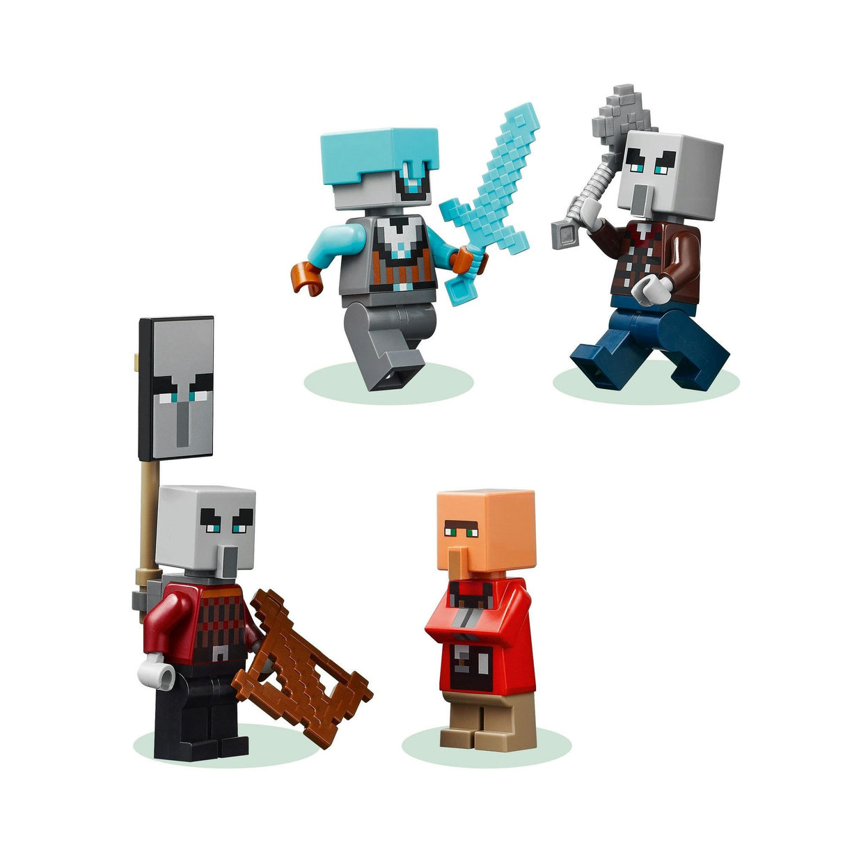 LEGO Minecraft The Pillager Outpost and Ravager 21278
