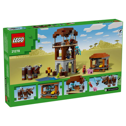 LEGO Minecraft The Pillager Outpost and Ravager 21278