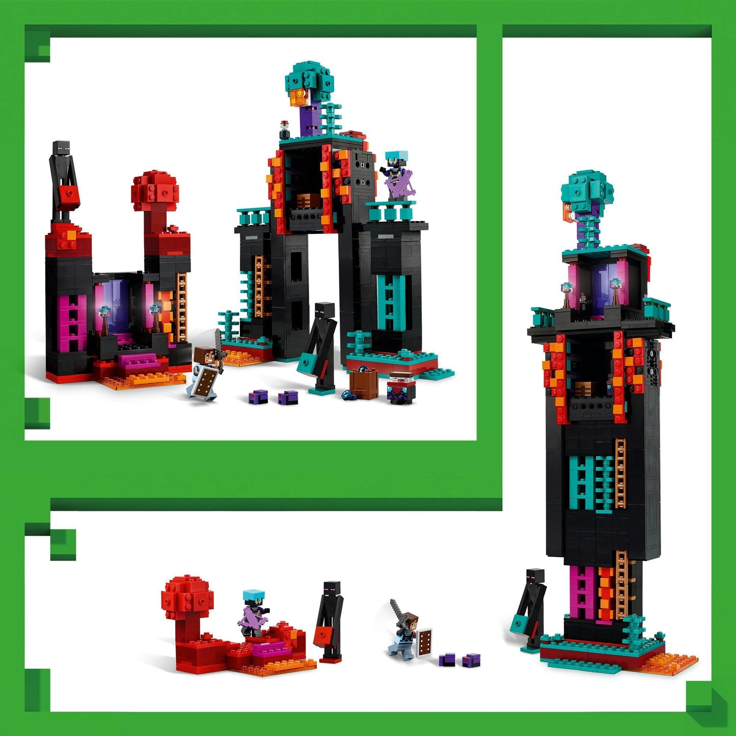 LEGO Minecraft The Enderman Tower 21279