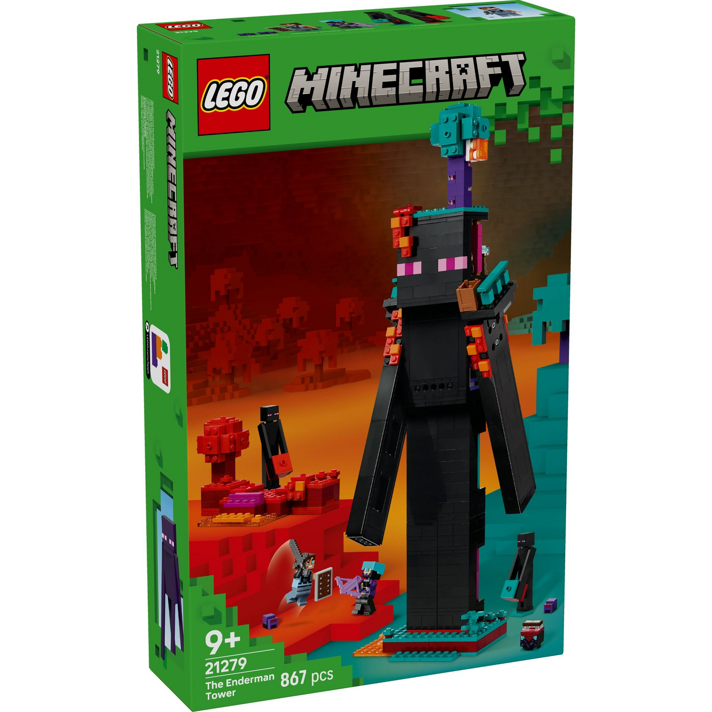LEGO Minecraft The Enderman Tower 21279