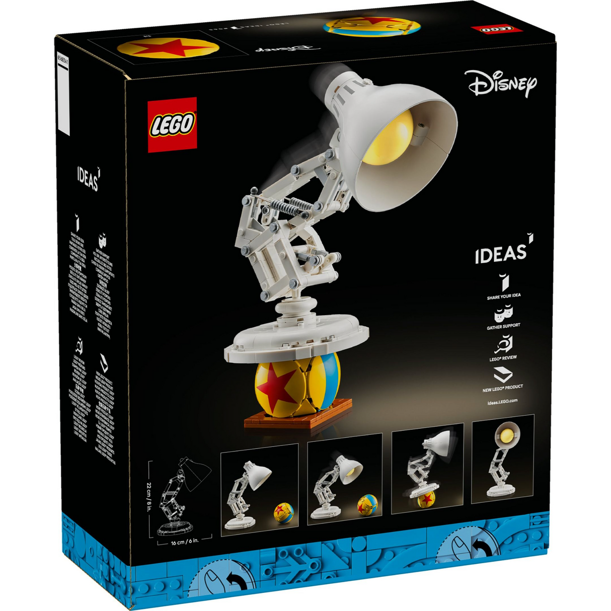 LEGO Ideas Disney Pixar Luxo Jr. 21357
