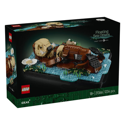 LEGO Ideas Floating Sea Otters
