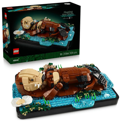 LEGO Ideas Floating Sea Otters