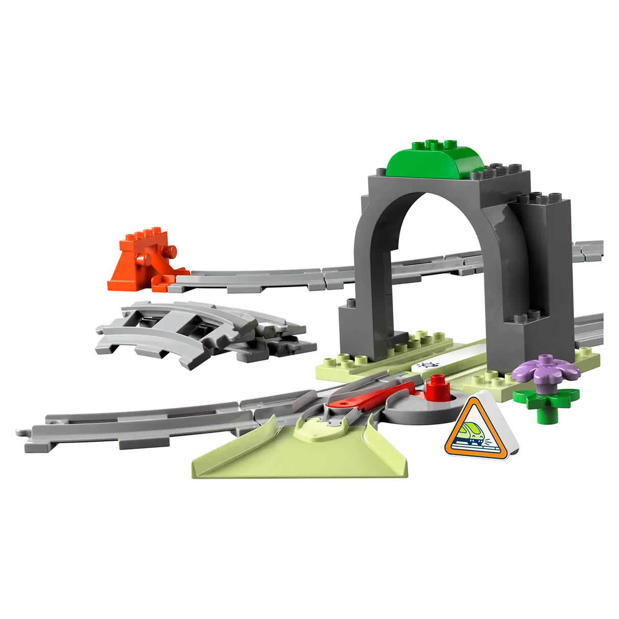 LEGO DUPLO Town Train Tunnel and Tracks Expansion 10425