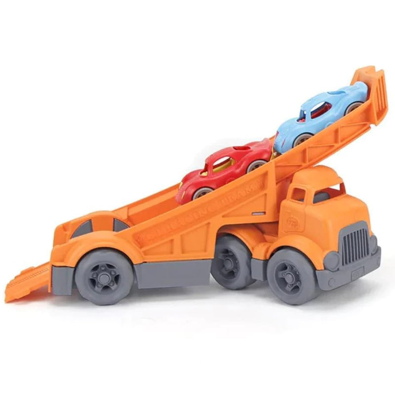 Green Toys Racing Play Truck with 2 Racers