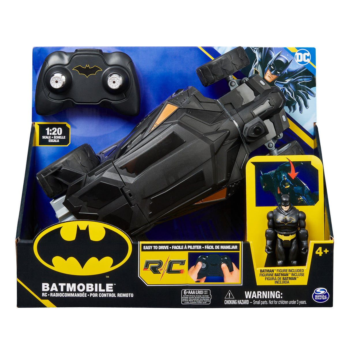 Batman 1:20th Remote Control Batmobile