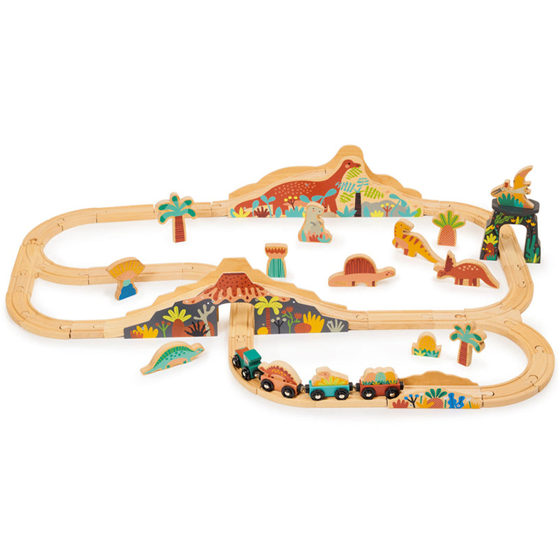 Mentari Lost World Dinosaur Train Set