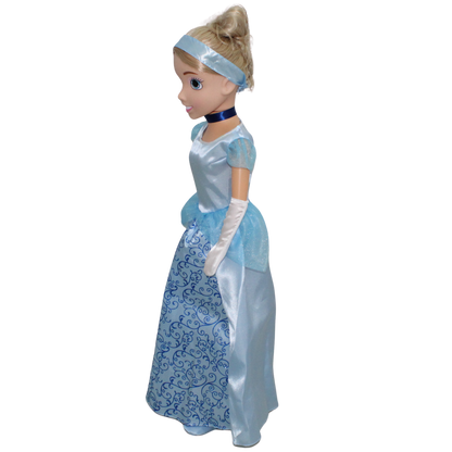 Bambolina Dolls 80cm Fashion Doll Cinderella in Pale Blue Dress