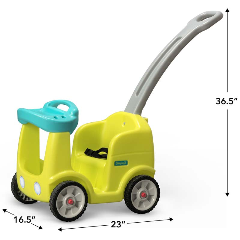 Simplay 3 Roll and Stroll Quiet Ride Push Car