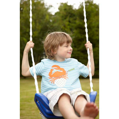 Plum 8 station Multiplay  Swings Set with bounce and slide