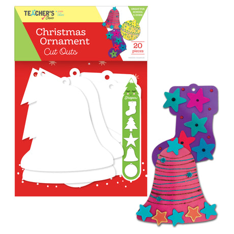 Teacher's Choice Cut Out Ornaments Asst (20 piece)