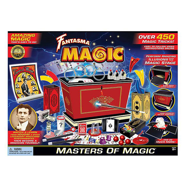 Masters of Magic Set with Over 450 Magic Tricks