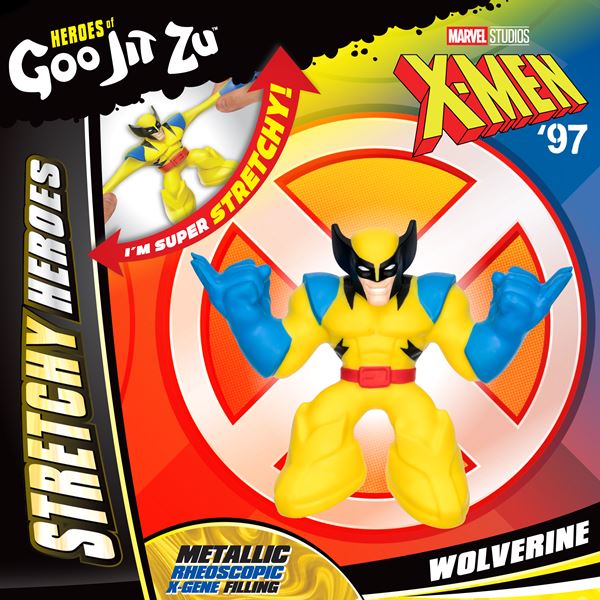 Heroes Of Goo Jit Zu X-men 97 Wolverine Figure