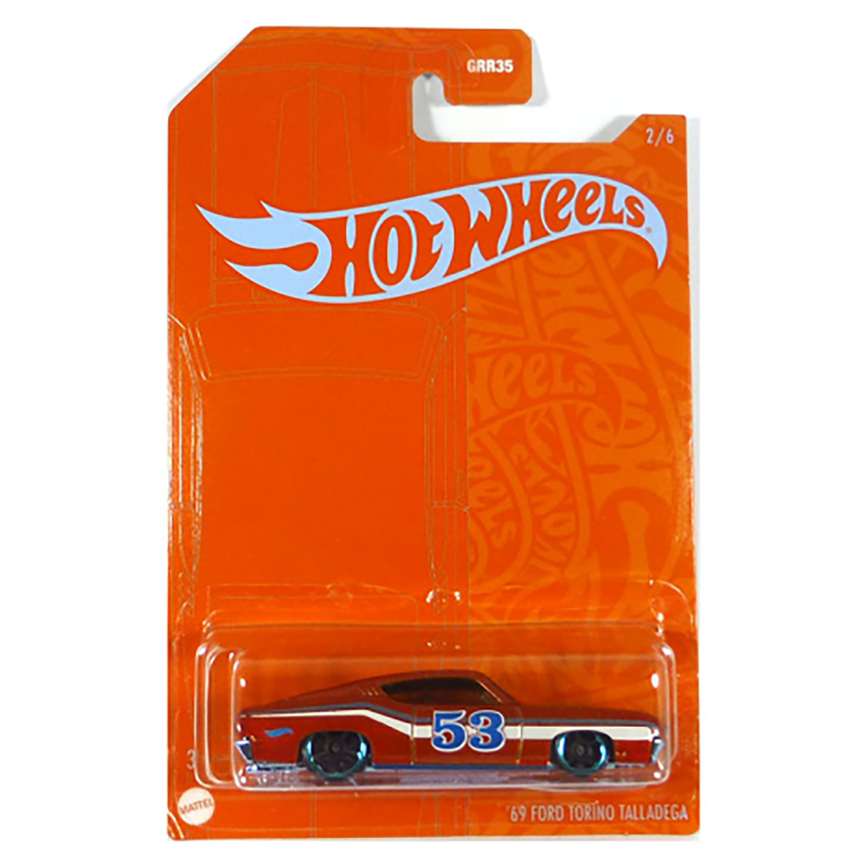 Hot wheels 69 ford torino talladega sales