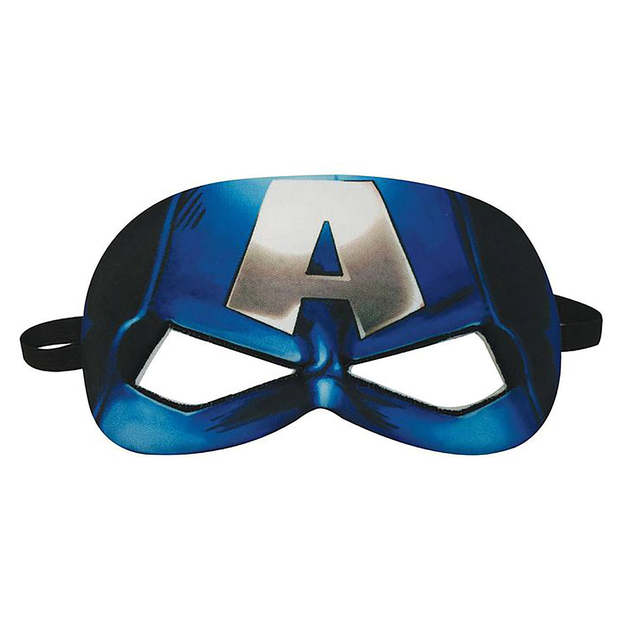 Rubies Captain America Plush Eye Mask, Blue (Child)