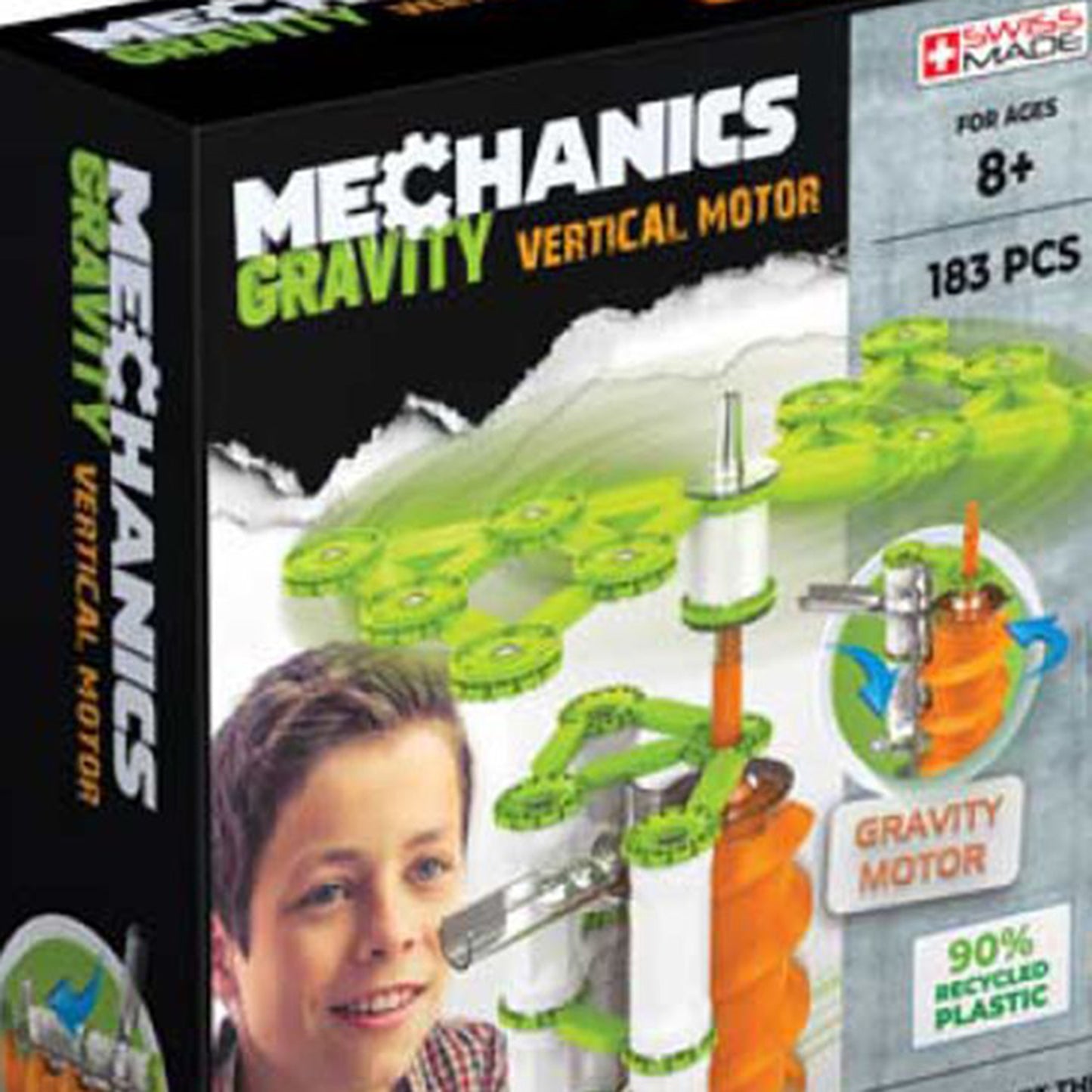 Geomag Mechanics Vertical Motor Building Set (183 pieces)