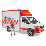 Bruder Mercedes G3 Sprinter Ambulance with Driver L&S