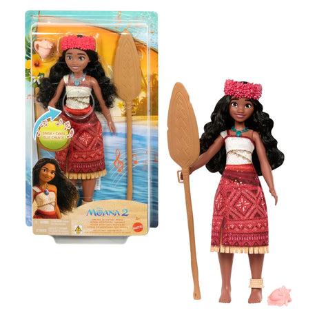 Disney Moana 2 Singing Adventure Moana Doll & Accessories