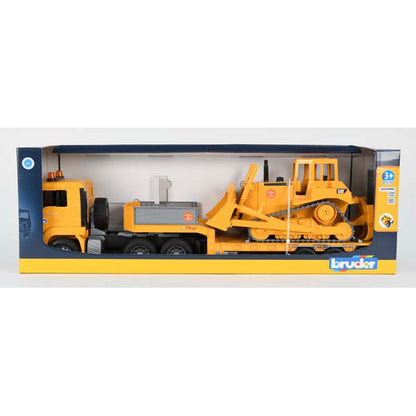 Bruder MAN TGA Low Loader With Cat Bulldozer Limited Edition