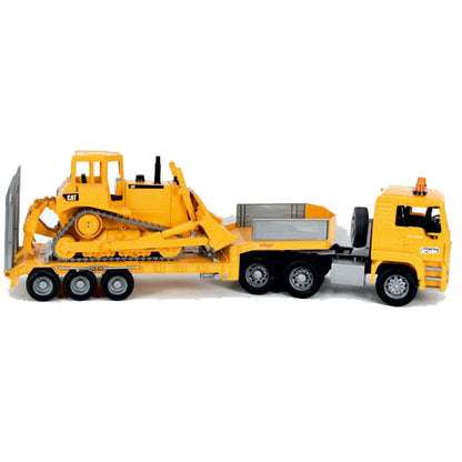 Bruder MAN TGA Low Loader With Cat Bulldozer Limited Edition