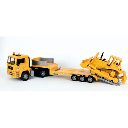 Bruder MAN TGA Low Loader With Cat Bulldozer Limited Edition