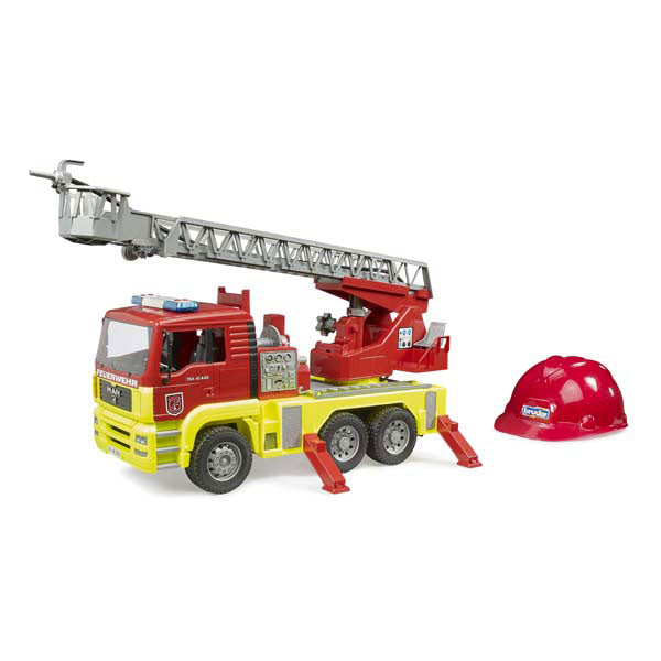 Bruder MAN TGA Fire Engine With Sound & Red Helmet Limited Edition