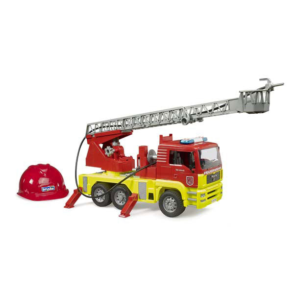 Bruder MAN TGA Fire Engine With Sound & Red Helmet Limited Edition