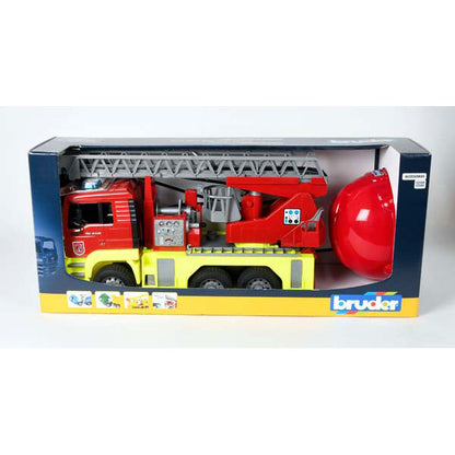 Bruder MAN TGA Fire Engine With Sound & Red Helmet Limited Edition