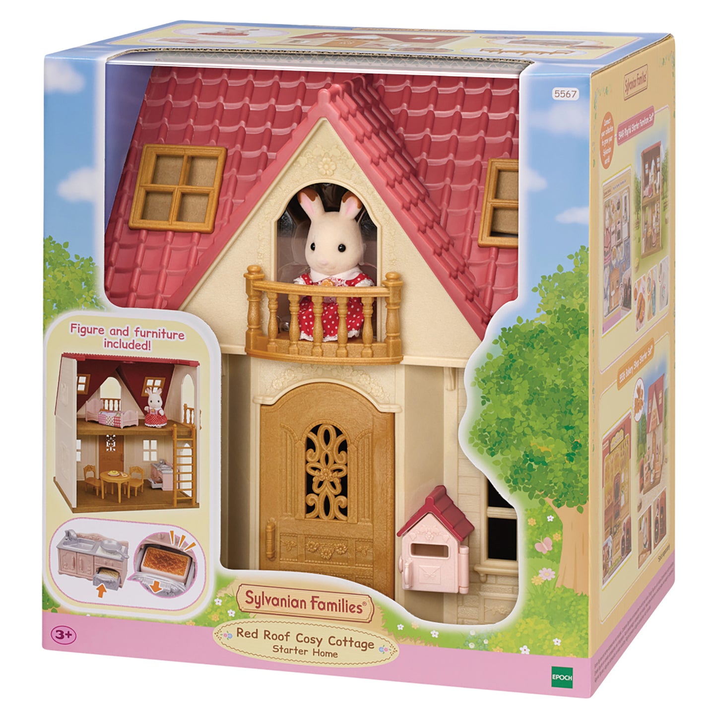 Sylvanian Families Red Roof Cosy Cottage Starter Home