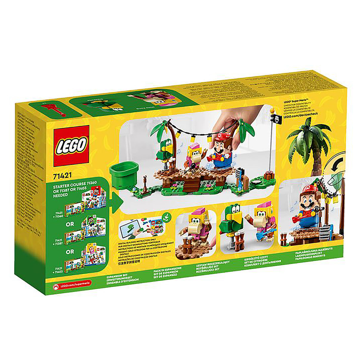LEGO Super Mario Dixie Kong's Jungle Jam Expansion Set 71421 (174 pieces)