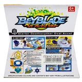 Beyblade Deathscyther Oval Accel Rapidity Burst Starter with Launcher CB-16