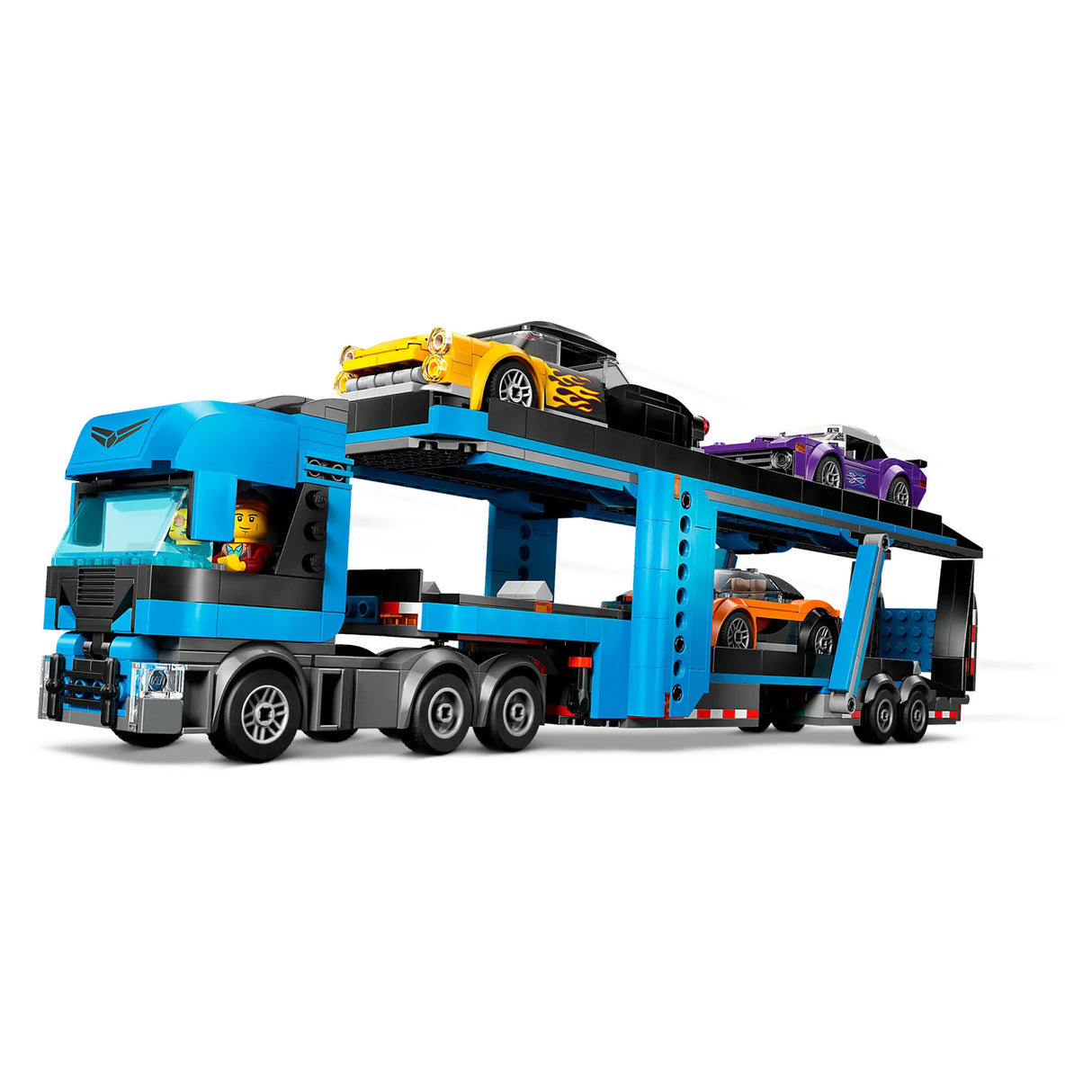 LEGO City Car Transporter Truck with Sports Cars 60408