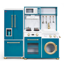 Plum Bakehouse Traditional Wooden Kitchen With Fridge 