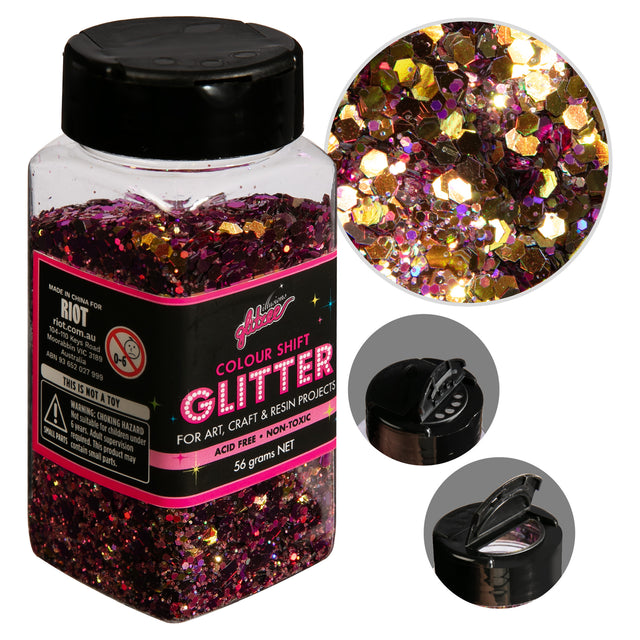 Illusions Colour Shift glitter Mi X Princess Colour Shift (56g)