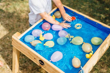 Plum Build  and Splash wooden table