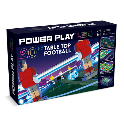 Power Play 20" LED Football Games Table
