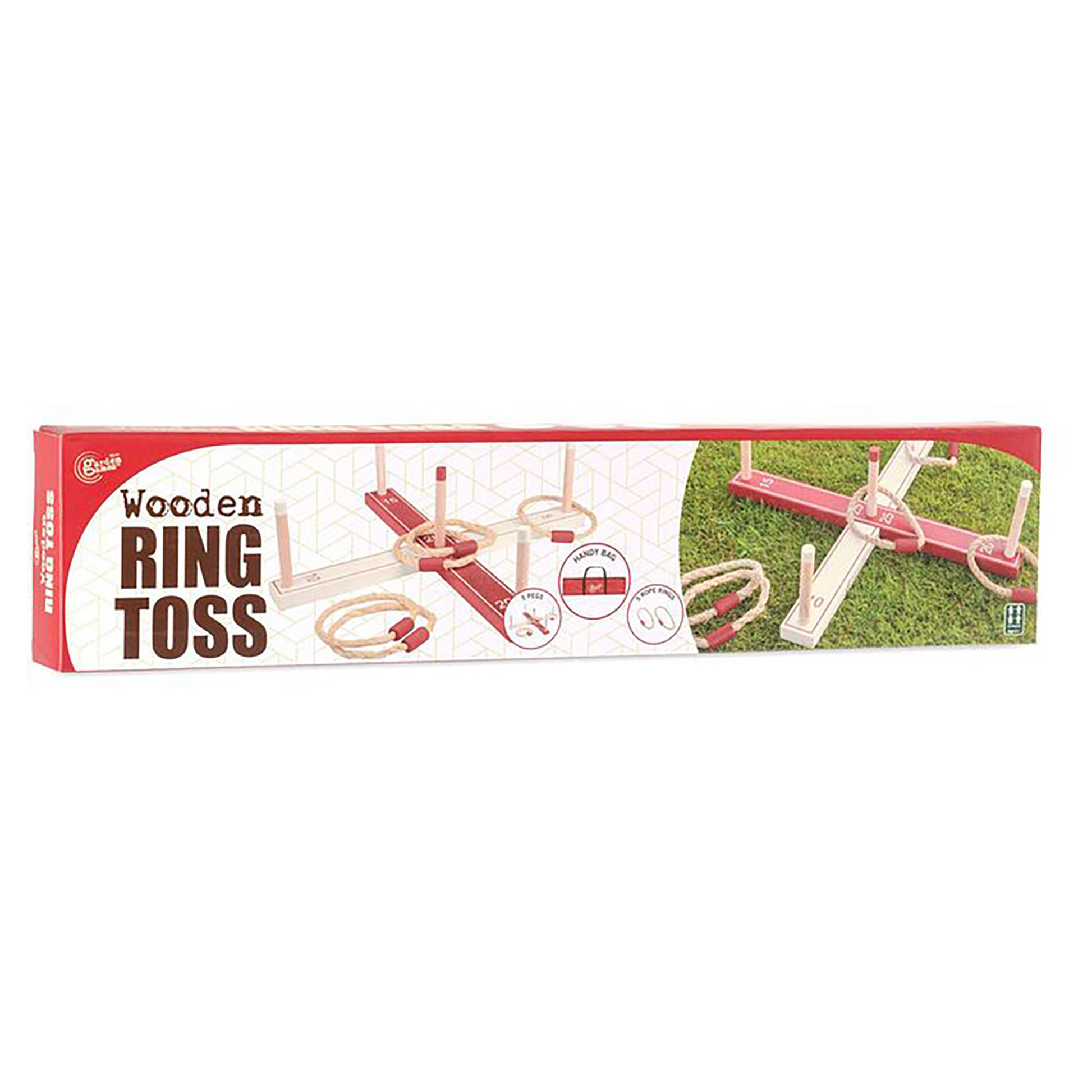 Garden Games Wooden Ring Toss Set